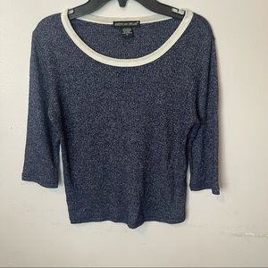 Womens basic blue tee